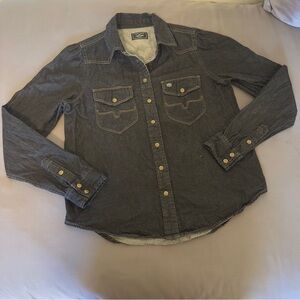 Kimes Ranch Jane Denim Snap in Black